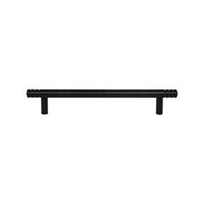 Atlas Homewares [A954-BL] Die Cast Zinc Cabinet Pull Handle - Griffith Series - Oversized - Matte Black Finish - 6 5/16" C/C - 8 5/16" L