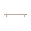 Atlas Homewares [A955-BRN] Die Cast Zinc Cabinet Pull Handle - Griffith Series - Oversized - Brushed Nickel Finish - 7 9/16&quot; C/C -  9 9/16&quot; L