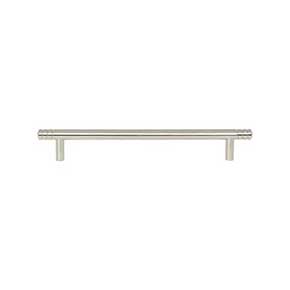 Atlas Homewares [A955-PN] Die Cast Zinc Cabinet Pull Handle - Griffith Series - Oversized - Polished Nickel Finish - 7 9/16" C/C - 9 9/16" L
