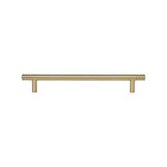 Atlas Homewares [A955-WB] Die Cast Zinc Cabinet Pull Handle - Griffith Series - Oversized - Warm Brass Finish - 7 9/16&quot; C/C -  9 9/16&quot; L