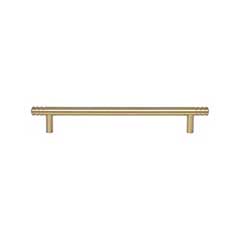 Atlas Homewares [A955-WB] Die Cast Zinc Cabinet Pull Handle - Griffith Series - Oversized - Warm Brass Finish - 7 9/16&quot; C/C -  9 9/16&quot; L