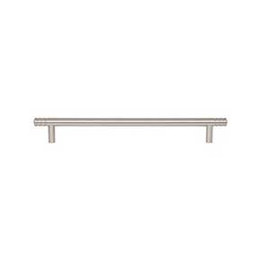 Atlas Homewares [A956-BRN] Die Cast Zinc Cabinet Pull Handle - Griffith Series - Oversized - Brushed Nickel Finish - 8 13/16" C/C - 11 3/4" L