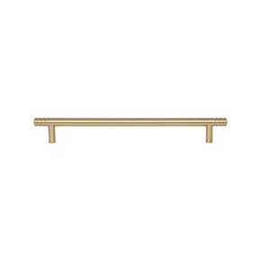 Atlas Homewares [A956-WB] Die Cast Zinc Cabinet Pull Handle - Griffith Series - Oversized - Warm Brass Finish - 8 13/16" C/C - 11 3/4" L