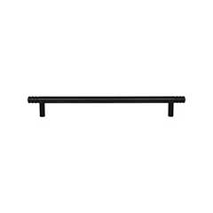 Atlas Homewares [A956-BL] Die Cast Zinc Cabinet Pull Handle - Griffith Series - Oversized - Matte Black Finish -  8 13/16&quot; C/C -  11 3/4&quot; L