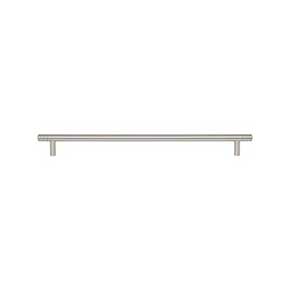 Atlas Homewares [A957-BRN] Die Cast Zinc Cabinet Pull Handle - Griffith Series - Oversized - Brushed Nickel Finish - 12" C/C - 14 1/4" L