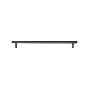 Atlas Homewares [A957-SL] Die Cast Zinc Cabinet Pull Handle - Griffith Series - Oversized - Slate Finish - 12" C/C - 14 1/4" L