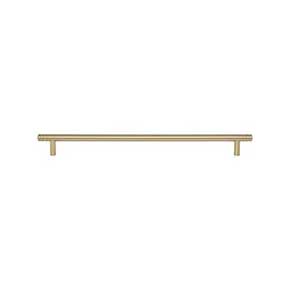 Atlas Homewares [A957-WB] Die Cast Zinc Cabinet Pull Handle - Griffith Series - Oversized - Warm Brass Finish - 12" C/C - 14 1/4" L