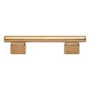 Atlas Homewares [A512-WB] Die Cast Zinc Cabinet Pull Handle - Holloway Series - Standard Size - Warm Brass Finish - 3 3/4&quot; C/C -  5 3/4&quot; L