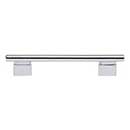 Atlas Homewares [A513-CH] Die Cast Zinc Cabinet Pull Handle - Holloway Series - Oversized - Polished Chrome Finish - 5 1/16" C/C -  7" L