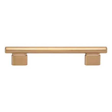 Atlas Homewares [A513-WB] Die Cast Zinc Cabinet Pull Handle - Holloway Series - Oversized - Warm Brass Finish - 5 1/16" C/C -  7" L