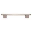 Atlas Homewares [A514-BRN] Die Cast Zinc Cabinet Pull Handle - Holloway Series - Oversized - Brushed Nickel Finish - 6 5/16&quot; C/C - 8 1/4&quot; L