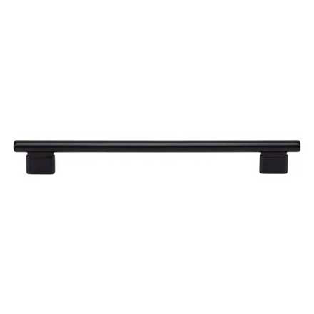 Atlas Homewares [A516-BL] Die Cast Zinc Cabinet Pull Handle - Holloway Series - Oversized - Matte Black Finish - 8 13/16&quot; C/C - 10 3/4&quot; L