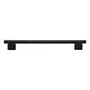 Atlas Homewares [A516-BL] Die Cast Zinc Cabinet Pull Handle - Holloway Series - Oversized - Matte Black Finish - 8 13/16" C/C - 10 3/4" L