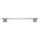 Atlas Homewares [A516-BRN] Die Cast Zinc Cabinet Pull Handle - Holloway Series - Oversized - Brushed Nickel Finish - 8 13/16&quot; C/C - 10 3/4&quot; L