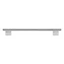 Atlas Homewares [A516-CH] Die Cast Zinc Cabinet Pull Handle - Holloway Series - Oversized - Polished Chrome Finish - 8 13/16&quot; C/C - 10 3/4&quot; L