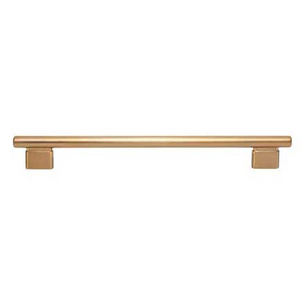 Atlas Homewares [A516-WB] Die Cast Zinc Cabinet Pull Handle - Holloway Series - Oversized - Warm Brass Finish - 8 13/16&quot; C/C - 10 3/4&quot; L