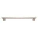 Atlas Homewares [A517-BRN] Die Cast Zinc Cabinet Pull Handle - Holloway Series - Oversized - Brushed Nickel Finish - 12&quot; C/C - 14&quot; L