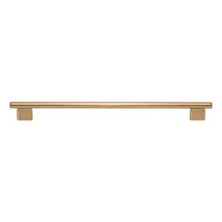 Atlas Homewares [A517-WB] Die Cast Zinc Cabinet Pull Handle - Holloway Series - Oversized - Warm Brass Finish - 12" C/C - 14" L