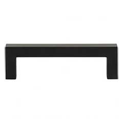 Atlas Homewares [A873-BL] Die Cast Zinc Cabinet Pull Handle - IT Series - Standard Size - Matte Black Finish - 96mm C/C - 4 1/4&quot; L