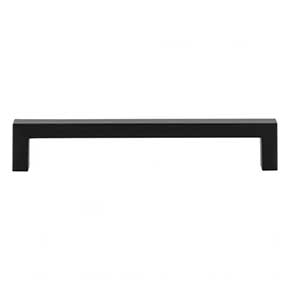 Atlas Homewares [A875-BL] Die Cast Zinc Cabinet Pull Handle - IT Series - Oversized - Matte Black Finish - 160mm C/C - 6 3/4" L