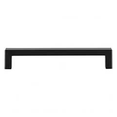 Atlas Homewares [A875-BL] Die Cast Zinc Cabinet Pull Handle - IT Series - Oversized - Matte Black Finish - 160mm C/C - 6 3/4" L