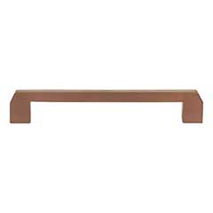 Atlas Homewares [A961-MRG] Stainless Steel Cabinet Pull Handle - Indio Series - Oversized - Matte Rose Gold Finish - 5 1/16&quot; C/C - 5 13/16&quot; L