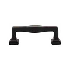 Atlas Homewares [A202-BL] Die Cast Zinc Cabinet Pull Handle - Kate Series - Standard Size - Matte Black Finish - 3&quot; C/C - 3 11/16&quot; L