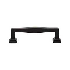 Atlas Homewares [A203-BL] Die Cast Zinc Cabinet Pull Handle - Kate Series - Standard Size - Matte Black Finish - 3 3/4" C/C - 4 15/32" L