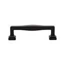 Atlas Homewares [A203-BL] Die Cast Zinc Cabinet Pull Handle - Kate Series - Standard Size - Matte Black Finish - 3 3/4&quot; C/C - 4 15/32&quot; L