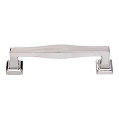 Atlas Homewares [A203-CH] Die Cast Zinc Cabinet Pull Handle - Kate Series - Standard Size - Polished Chrome Finish - 3 3/4&quot; C/C - 4 15/32&quot; L