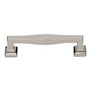 Atlas Homewares [A203-PN] Die Cast Zinc Cabinet Pull Handle - Kate Series - Standard Size - Polished Nickel Finish - 3 3/4&quot; C/C - 4 15/32&quot; L