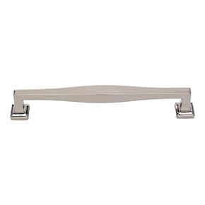 Atlas Homewares [A205-PN] Die Cast Zinc Cabinet Pull Handle - Kate Series - Oversized - Polished Nickel Finish - 6 5/16" C/C - 6 31/32" L