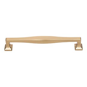Atlas Homewares [A205-WB] Die Cast Zinc Cabinet Pull Handle - Kate Series - Oversized - Warm Brass Finish - 6 5/16" C/C - 6 31/32" L