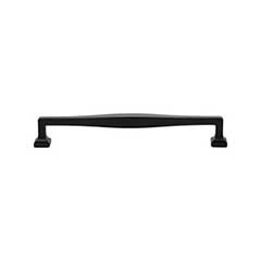 Atlas Homewares [A206-BL] Die Cast Zinc Cabinet Pull Handle - Kate Series - Oversized - Matte Black Finish - 7 9/16" C/C - 8 3/16" L