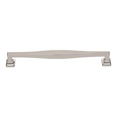 Atlas Homewares [A206-PN] Die Cast Zinc Cabinet Pull Handle - Kate Series - Oversized - Polished Nickel Finish - 7 9/16" C/C - 8 3/16" L