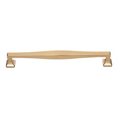 Atlas Homewares [A206-WB] Die Cast Zinc Cabinet Pull Handle - Kate Series - Oversized - Warm Brass Finish - 7 9/16&quot; C/C - 8 3/16&quot; L