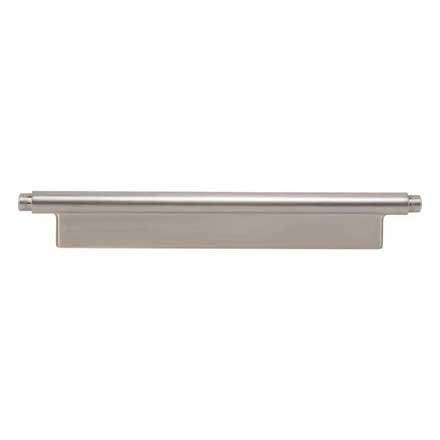 Atlas Homewares [A534-BRN] Die Cast Zinc Cabinet Pull Handle - Kayden Series - Oversized - Brushed Nickel Finish - 6 5/16&quot; C/C -  8 1/4&quot; L