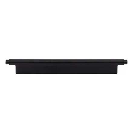 Atlas Homewares [A535-BL] Die Cast Zinc Cabinet Pull Handle - Kayden Series - Oversized - Matte Black Finish - 7 9/16" C/C -  9 1/2" L