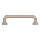 Atlas Homewares [A6023-BRN] Die Cast Zinc Cabinet Pull Handle - Kimberton Series - Standard Size - Brushed Nickel Finish - 3 3/4" C/C -  4 1/2" L