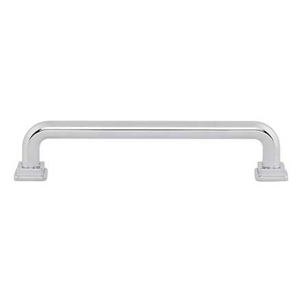 Atlas Homewares [A6024-CH] Die Cast Zinc Cabinet Pull Handle - Kimberton Series - Oversized - Polished Chrome Finish - 5 1/16" C/C -  5 3/4" L