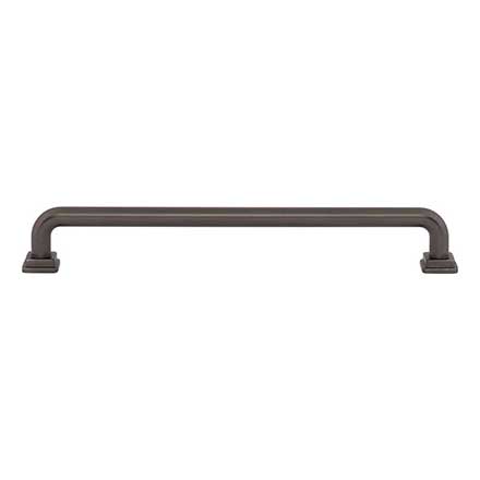 Atlas Homewares [A6026-SL] Die Cast Zinc Cabinet Pull Handle - Kimberton Series - Oversized - Slate Finish - 7 9/16" C/C - 8 1/4" L