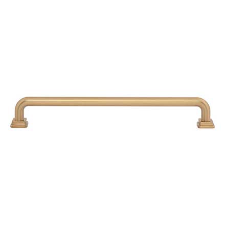 Atlas Homewares [A6026-WB] Die Cast Zinc Cabinet Pull Handle - Kimberton Series - Oversized - Warm Brass Finish - 7 9/16&quot; C/C - 8 1/4&quot; L