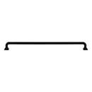 Atlas Homewares [A6027-BL] Die Cast Zinc Cabinet Pull Handle - Kimberton Series - Oversized - Matte Black Finish - 12&quot; C/C - 12 3/4&quot; L