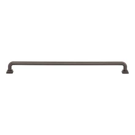 Atlas Homewares [A6027-SL] Die Cast Zinc Cabinet Pull Handle - Kimberton Series - Oversized - Slate Finish - 12" C/C - 12 3/4" L