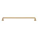 Atlas Homewares [A6027-WB] Die Cast Zinc Cabinet Pull Handle - Kimberton Series - Oversized - Warm Brass Finish - 12&quot; C/C - 12 3/4&quot; L