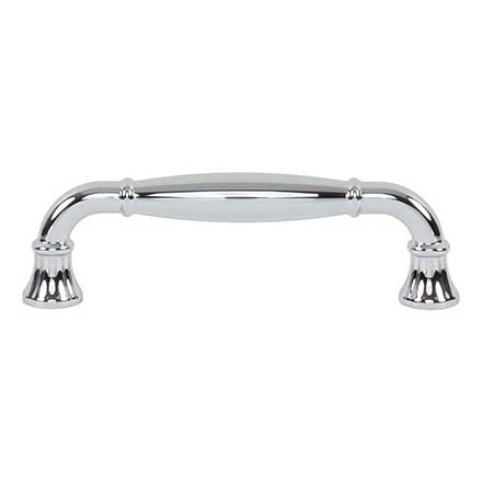 Atlas Homewares [A6012-CH] Die Cast Zinc Cabinet Pull Handle - Lanehurst Series - Standard Size - Polished Chrome Finish - 3 3/4" C/C - 4 3/8" L