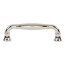 Atlas Homewares [A6012-PN] Die Cast Zinc Cabinet Pull Handle - Lanehurst Series - Standard Size - Polished Nickel Finish - 3 3/4" C/C - 4 3/8" L