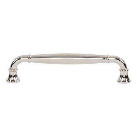 Atlas Homewares [A6013-PN] Die Cast Zinc Cabinet Pull Handle - Lanehurst Series - Oversized - Polished NIckel Finish - 5 1/16" C/C - 5 11/16" L