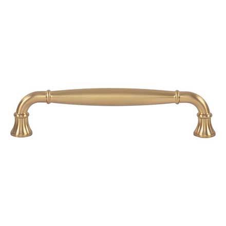 Atlas Homewares [A6013-WB] Die Cast Zinc Cabinet Pull Handle - Lanehurst Series - Oversized - Warm Brass Finish - 5 1/16" C/C - 5 11/16" L