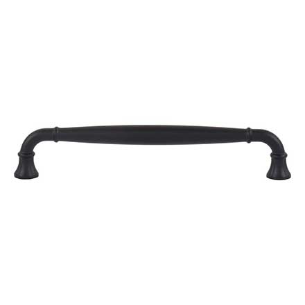 Atlas Homewares [A6014-BL] Die Cast Zinc Cabinet Pull Handle - Lanehurst Series - Oversized - Matte Black Finish - 6 5/16" C/C - 6 15/16" L